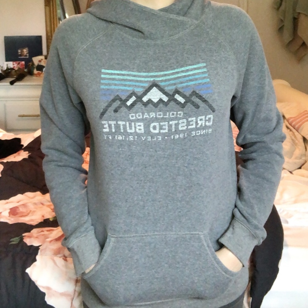 Created butte hoodie from Colorado